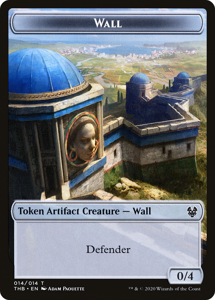 Wall (THB-014) - Theros Beyond Death Tokens Foil