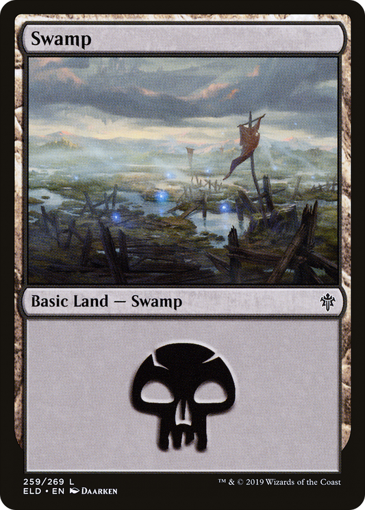 Swamp (ELD-259) - Throne of Eldraine