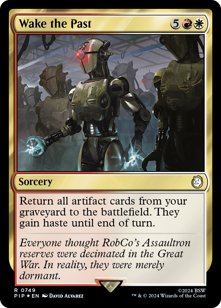 Wake the Past (PIP-749) - Fallout Foil - Premium MTG Single from Wizards of the Coast - Just $0.70! Shop now at Game Crave Tournament Store