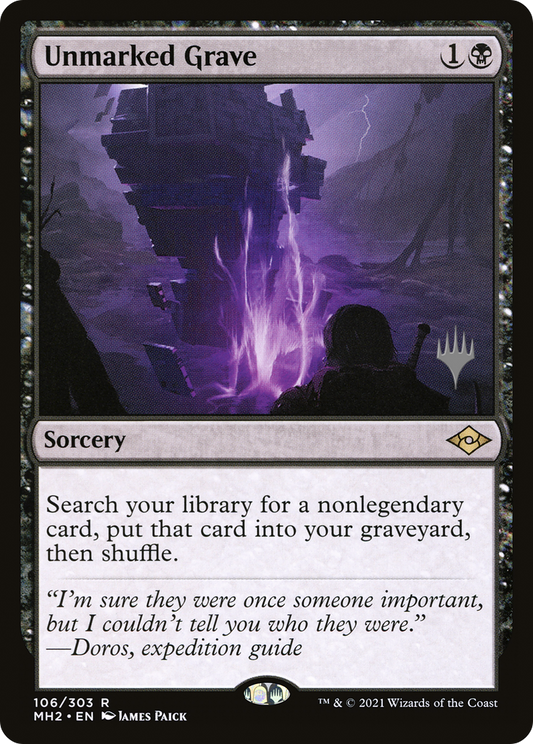 Unmarked Grave (PPMKM-106P) - Modern Horizons 2 Promos