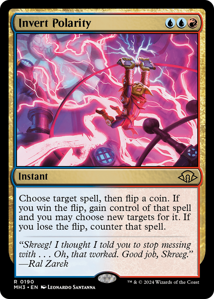 Invert Polarity (MH3-190) - Modern Horizons 3 Foil - Premium MTG Single from Wizards of the Coast - Just $0.64! Shop now at Game Crave Tournament Store