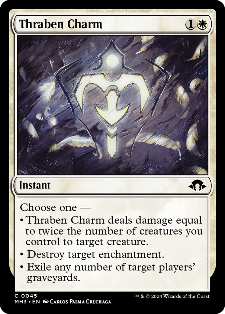 Thraben Charm (MH3-045) - Modern Horizons 3 Foil - Premium MTG Single from Wizards of the Coast - Just $0.57! Shop now at Game Crave Tournament Store