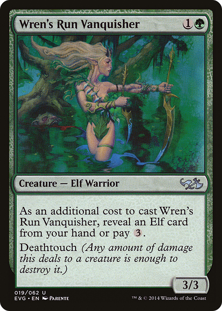 Wren's Run Vanquisher (DD3-) - Duel Decks Anthology: Elves vs. Goblins Foil