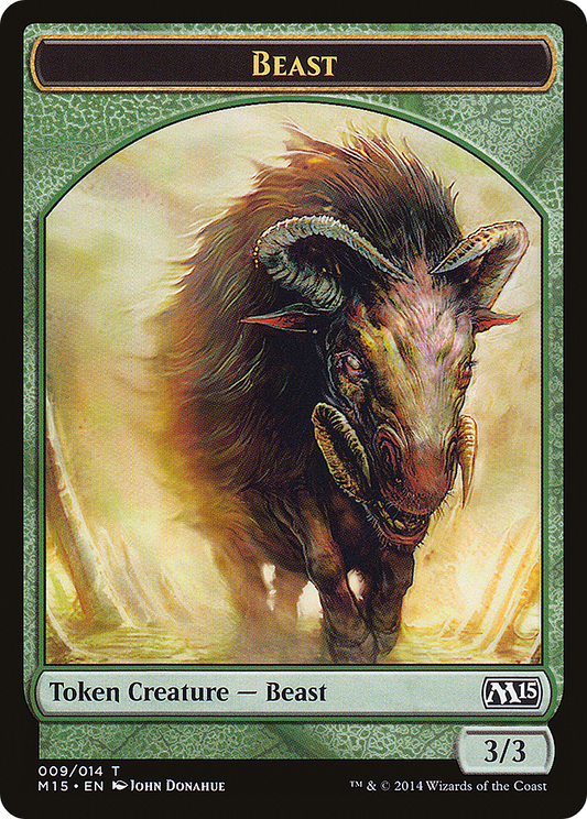Beast (TM15-009) - Magic 2015 Tokens