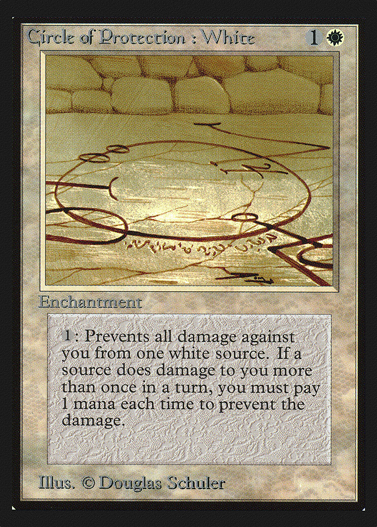 Circle of Protection: White (CEI-014) - Intl. Collectors' Edition