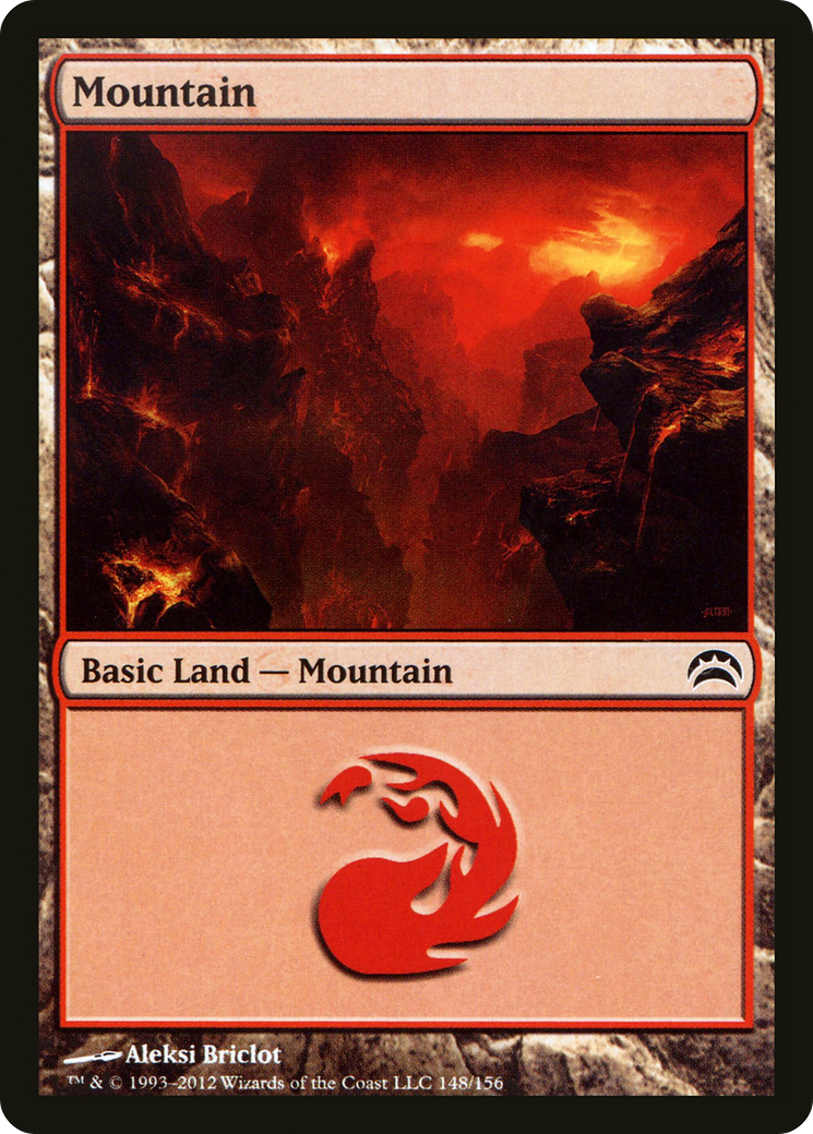 Mountain (PC2-148) - Planechase 2012 Foil