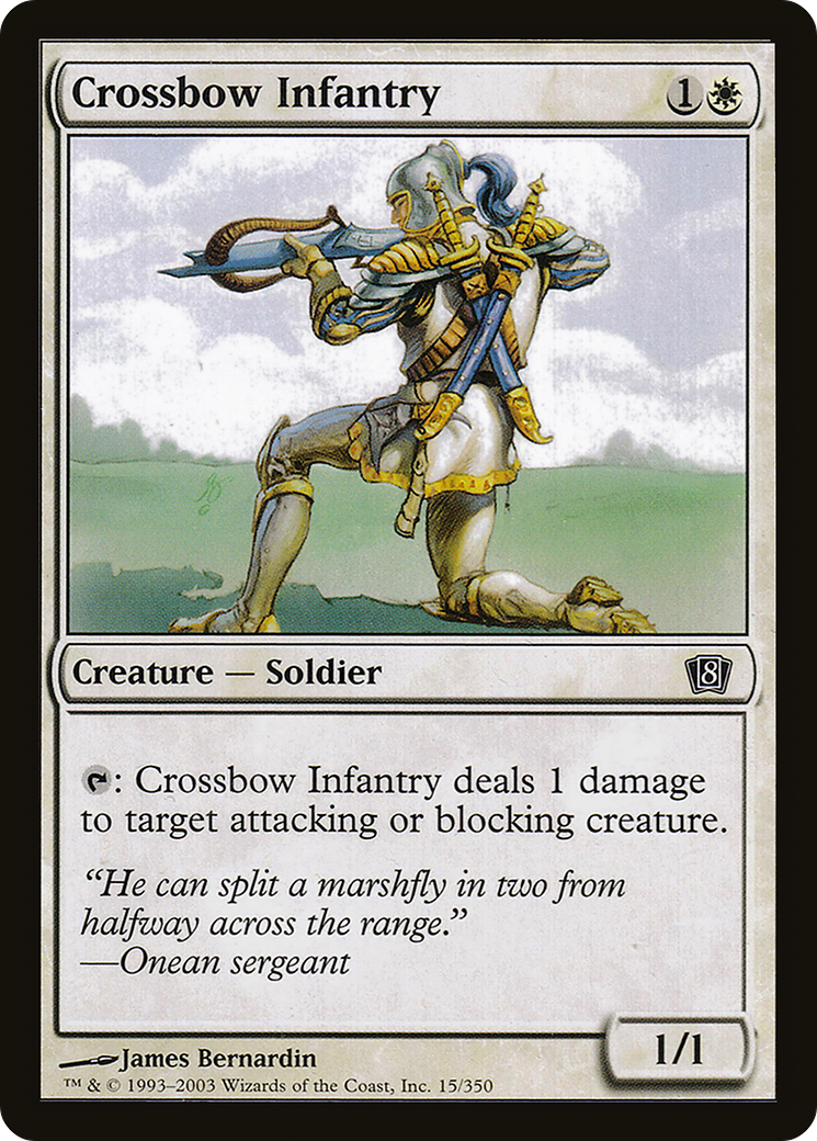 Crossbow Infantry (8ED-15★) - 8th Edition