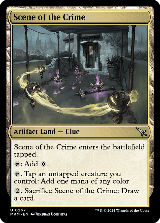 Scene of the Crime (MKM-267) - Murders at Karlov Manor - Premium MTG Single from Wizards of the Coast - Just $0.25! Shop now at Game Crave Tournament Store
