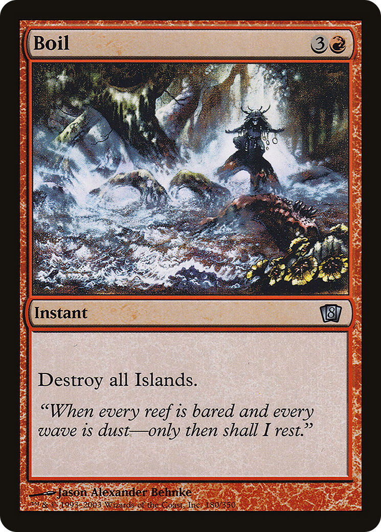 Boil (8ED-180★) - 8th Edition Foil