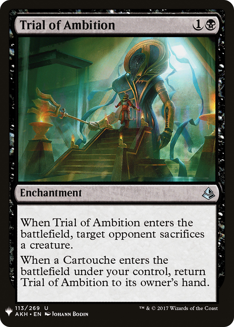 Trial of Ambition (MB1-801) - Mystery Booster