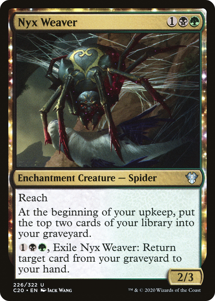 Nyx Weaver (C20-226) - Commander 2020: (nyxtouched)