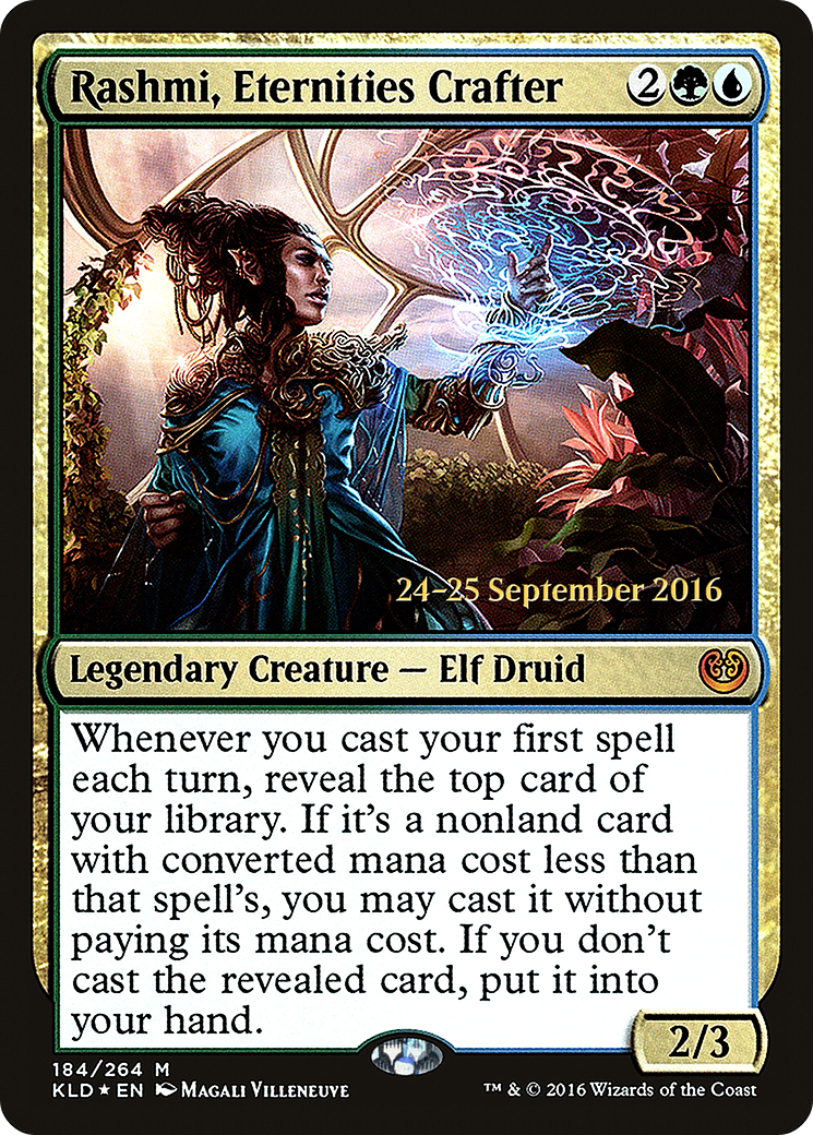 Rashmi, Eternities Crafter (PKLD-184S) - Kaladesh Promos Foil