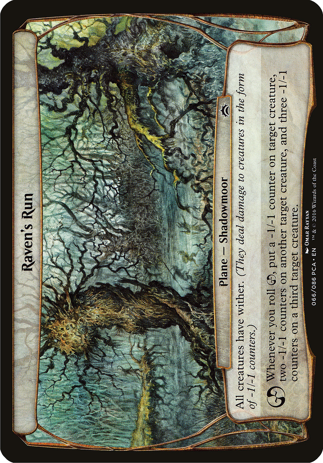 Raven's Run (OPCA-066) - Planechase Anthology Planes