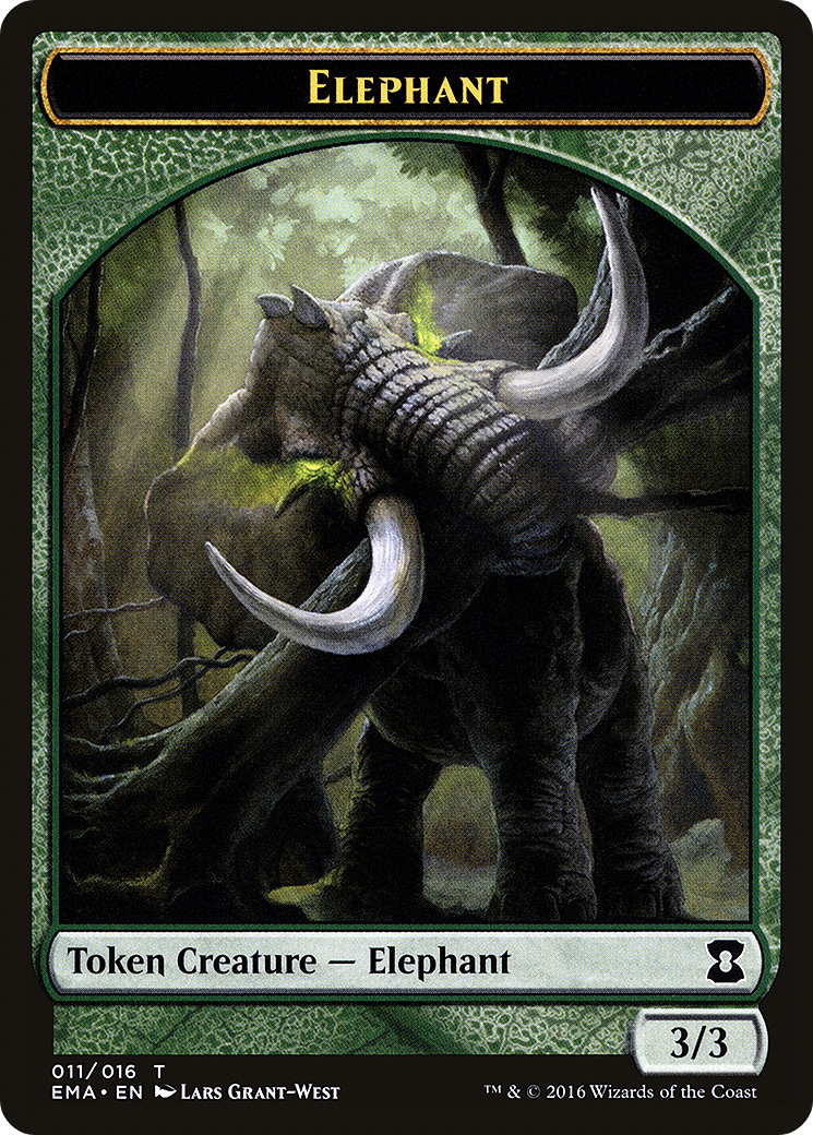 Elephant (TEMA-011) - Eternal Masters Tokens