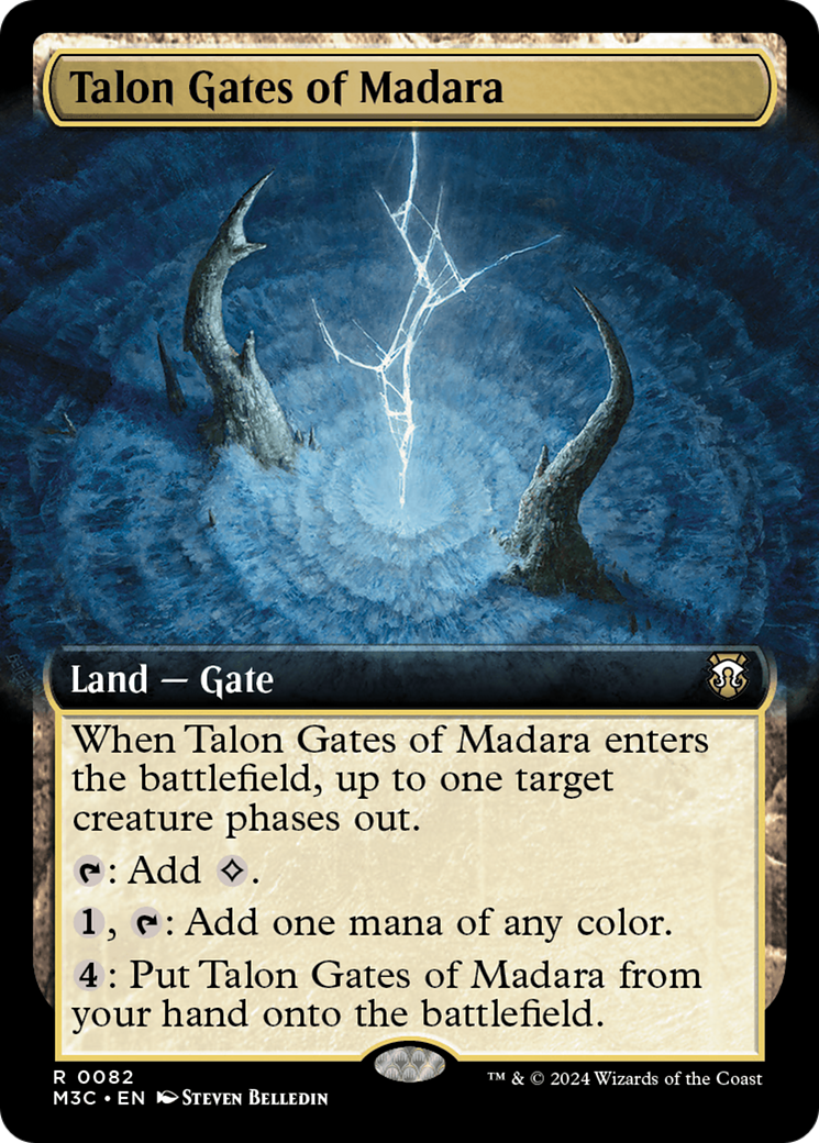 Talon Gates of Madara (M3C-082) - Modern Horizons 3 Commander: (Extended Art) Foil - Premium MTG Single from Wizards of the Coast - Just $15.98! Shop now at Game Crave Tournament Store