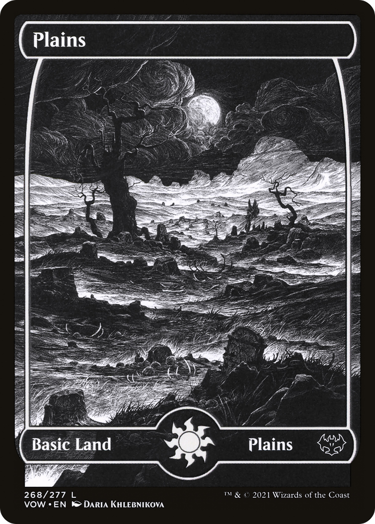 Plains (VOW-268) - Innistrad: Crimson Vow: (Showcase) - Premium MTG Single from Wizards of the Coast - Just $0.08! Shop now at Game Crave Tournament Store