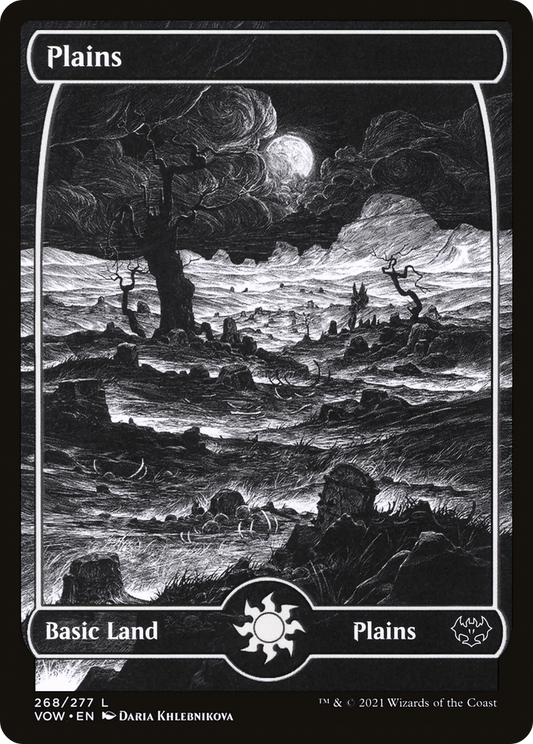 Plains (VOW-268) - Innistrad: Crimson Vow: (Showcase) - Premium MTG Single from Wizards of the Coast - Just $0.08! Shop now at Game Crave Tournament Store