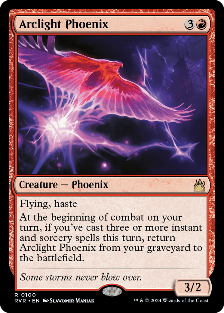 Arclight Phoenix (RVR-100) - Ravnica Remastered - Premium MTG Single from Wizards of the Coast - Just $2.45! Shop now at Game Crave Tournament Store