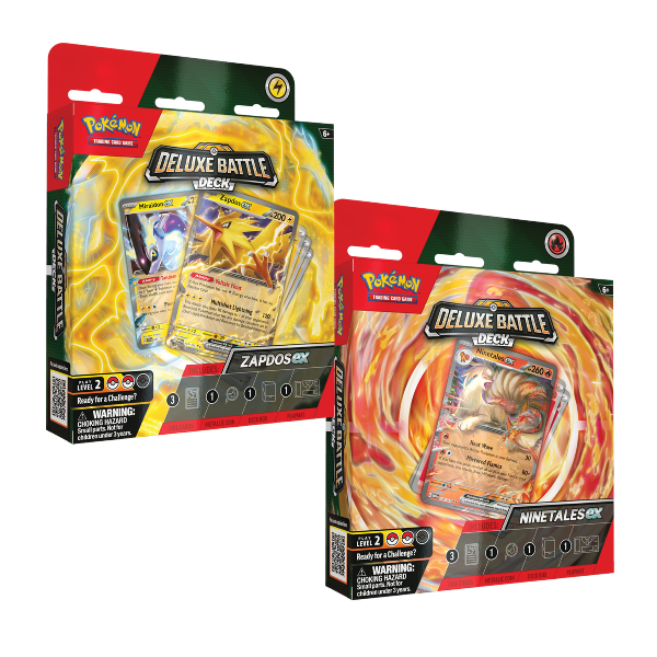 Pokemon TCG - Ninetails ex/Zapdos ex Deluxe Battle Deck - Premium PKM Sealed from Nintendo - Just $19.99! Shop now at Game Crave Tournament Store