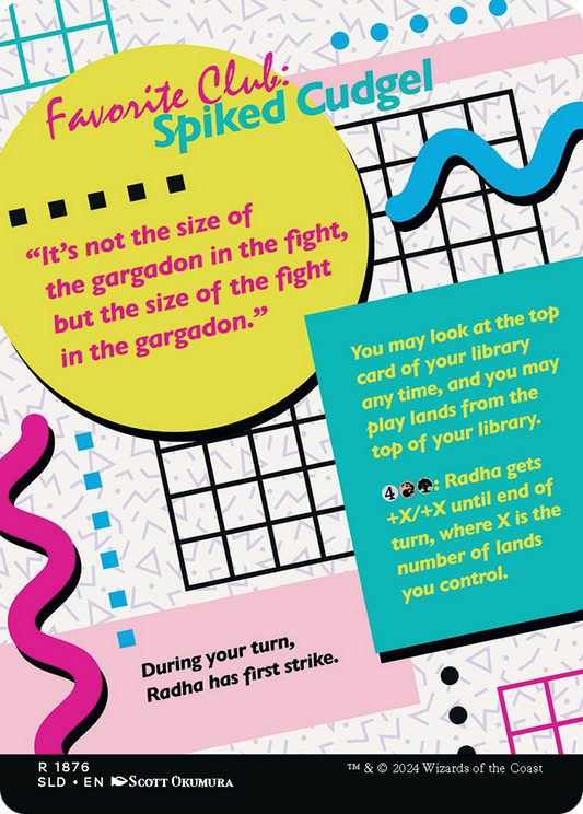 Radha, Heart of Keld // Radha, Heart of Keld (SLD-1876) - Secret Lair Drop (Borderless)