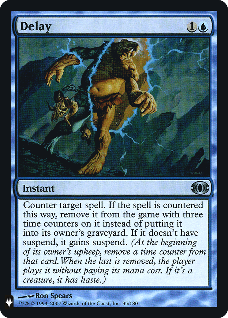 Delay (FMB1-021) - Mystery Booster Retail Edition Foils Foil