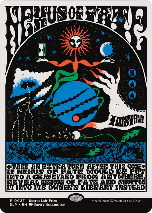 Nexus of Fate (SLP-027) - Secret Lair Showdown (Borderless) Foil - Premium MTG Single from Wizards of the Coast - Just $72.38! Shop now at Game Crave Tournament Store