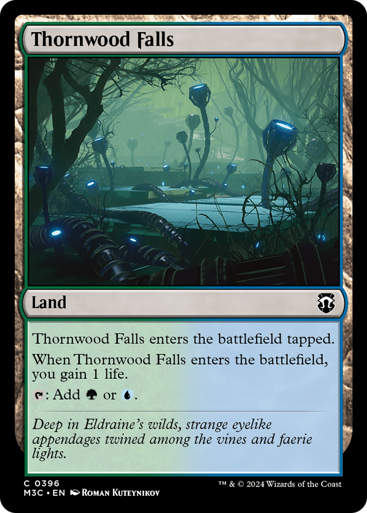 Thornwood Falls (M3C-396) - Modern Horizons 3 Commander - Premium MTG Single from Wizards of the Coast - Just $0.25! Shop now at Game Crave Tournament Store