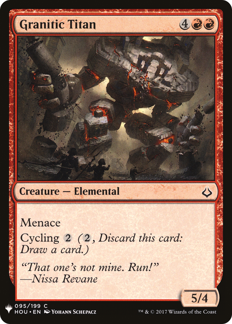 Granitic Titan (MB1-965) - Mystery Booster