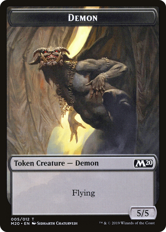 Demon (TM20-005) - Core Set 2020 Tokens