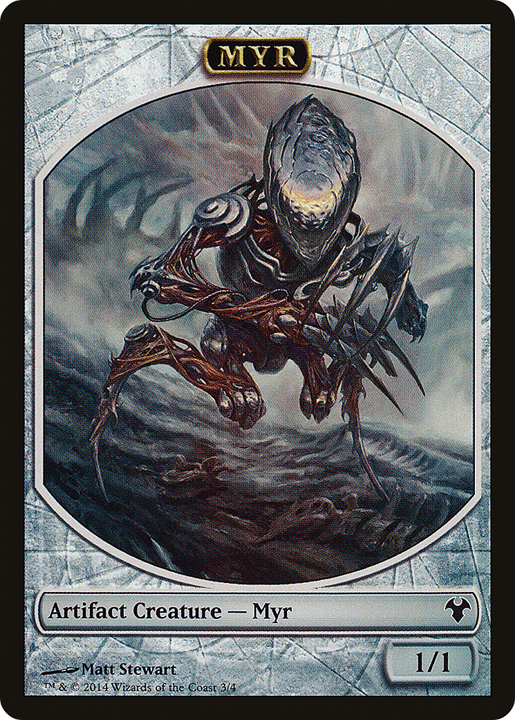 Myr (TMD1-003) - Modern Event Deck 2014 Tokens