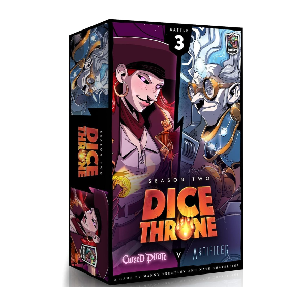 Dice Throne - Season 2 Box 3 - Cursed Pirate vs Artificer - Premium Dice Throne Sealed from Nerd Ninjas - Just $29.99! Shop now at Game Crave Tournament Store