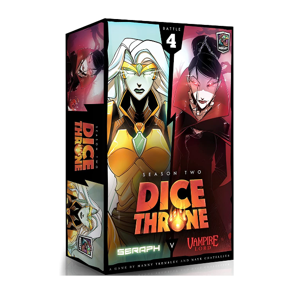 Dice Throne - Season 2 Box 4 - Seraph vs Vampire Lord - Premium Dice Throne Sealed from Nerd Ninjas - Just $29.99! Shop now at Game Crave Tournament Store