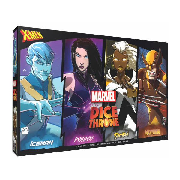 Dice Throne - Marvel X-Men Box 1 - Iceman, Psylocke, Storm, Wolverine - Premium Dice Throne Sealed from USAopoly - Just $49.99! Shop now at Game Crave Tournament Store
