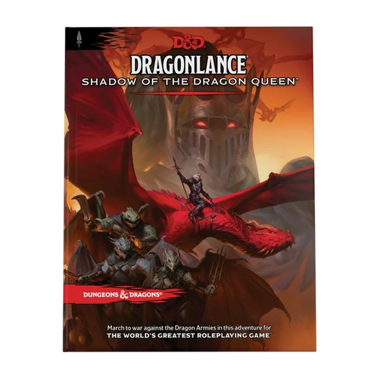 D&D Roleplay - Dragonlance - Shadow of the Dragon Queen (Dungeons & Dragons Adventure Book) - Premium Books from Wizards of the Coast - Just $29.99! Shop now at Game Crave Tournament Store