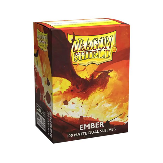Dragon Shield Ember (100 ct) - Dual Matte - Standard - Premium Card Sleeves from Arcane Tinmen - Just $14.99! Shop now at Game Crave Tournament Store