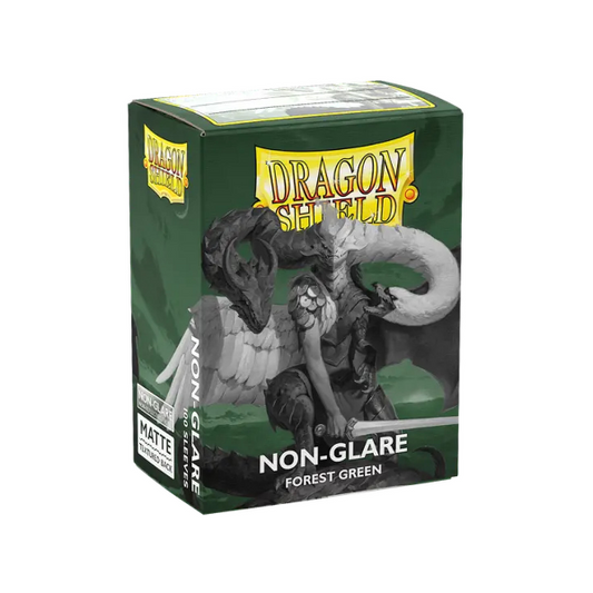 Dragon Shield Forest Green (100 ct) - Matte Non-Glare - Standard