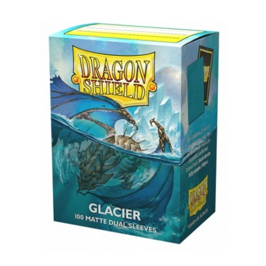 Dragon Shield Glacier (100 ct) - Dual Matte - Standard - Premium Card Sleeves from Arcane Tinmen - Just $14.99! Shop now at Game Crave Tournament Store