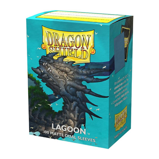 Dragon Shield Lagoon (100 ct) - Dual Matte - Standard - Premium Card Sleeves from Arcane Tinmen - Just $14.99! Shop now at Game Crave Tournament Store