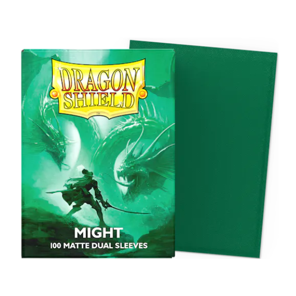 Dragon Shield Might (100 ct) - Matte - Standard - Premium Card Sleeves from Arcane Tinmen - Just $14.99! Shop now at Game Crave Tournament Store