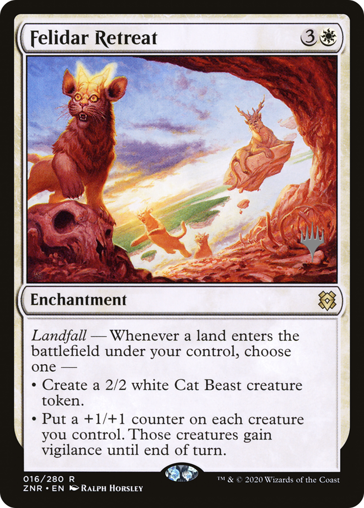 Felidar Retreat (PZNR-16P) - Zendikar Rising Promos