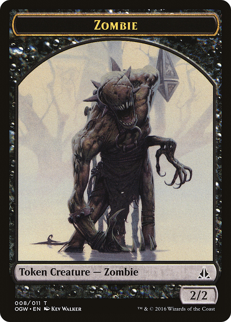 Zombie (TOGW-008) - Oath of the Gatewatch Tokens
