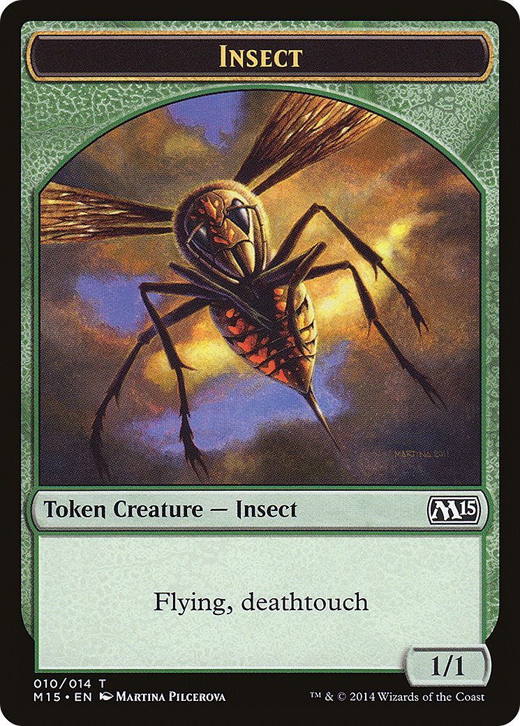 Insect (TM15-010) - Magic 2015 Tokens