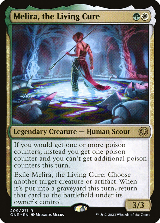 Melira, the Living Cure (ONE-209) - Phyrexia: All Will Be One Foil - Premium MTG Single from Wizards of the Coast - Just $0.25! Shop now at Game Crave Tournament Store