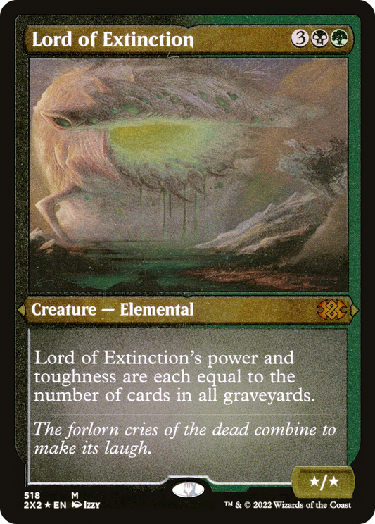 Lord of Extinction (Foil Etched) (2X2-518) - Double Masters 2022 Foil
