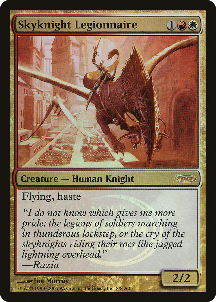 Skyknight Legionnaire (PAL05-008) - Arena League 2005 Foil