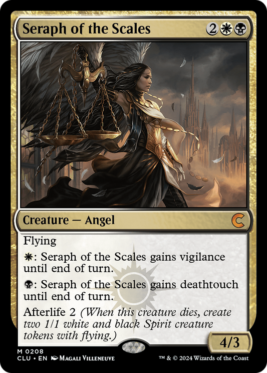 Seraph of the Scales (CLU-208) - Ravnica: Clue Edition - Premium MTG Single from Wizards of the Coast - Just $0.27! Shop now at Game Crave Tournament Store