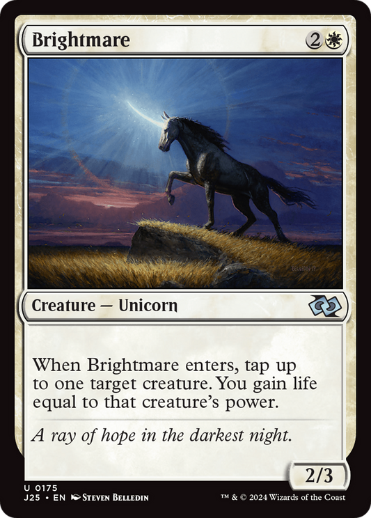 Brightmare (J25-175) - Foundations Jumpstart - Premium MTG Single from Wizards of the Coast - Just $0.25! Shop now at Game Crave Tournament Store
