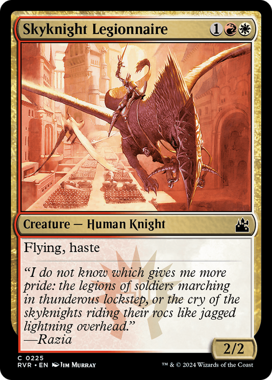Skyknight Legionnaire (RVR-225) - Ravnica Remastered - Premium MTG Single from Wizards of the Coast - Just $0.25! Shop now at Game Crave Tournament Store