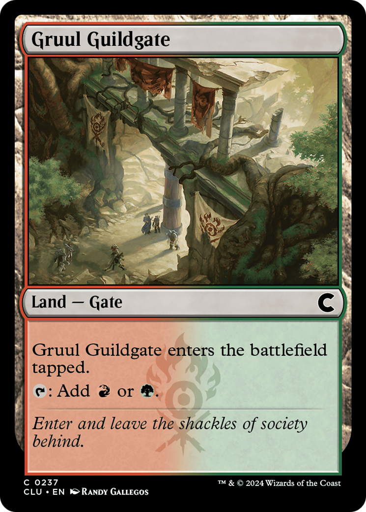 Gruul Guildgate (CLU-237) - Ravnica: Clue Edition - Premium MTG Single from Wizards of the Coast - Just $0.25! Shop now at Game Crave Tournament Store