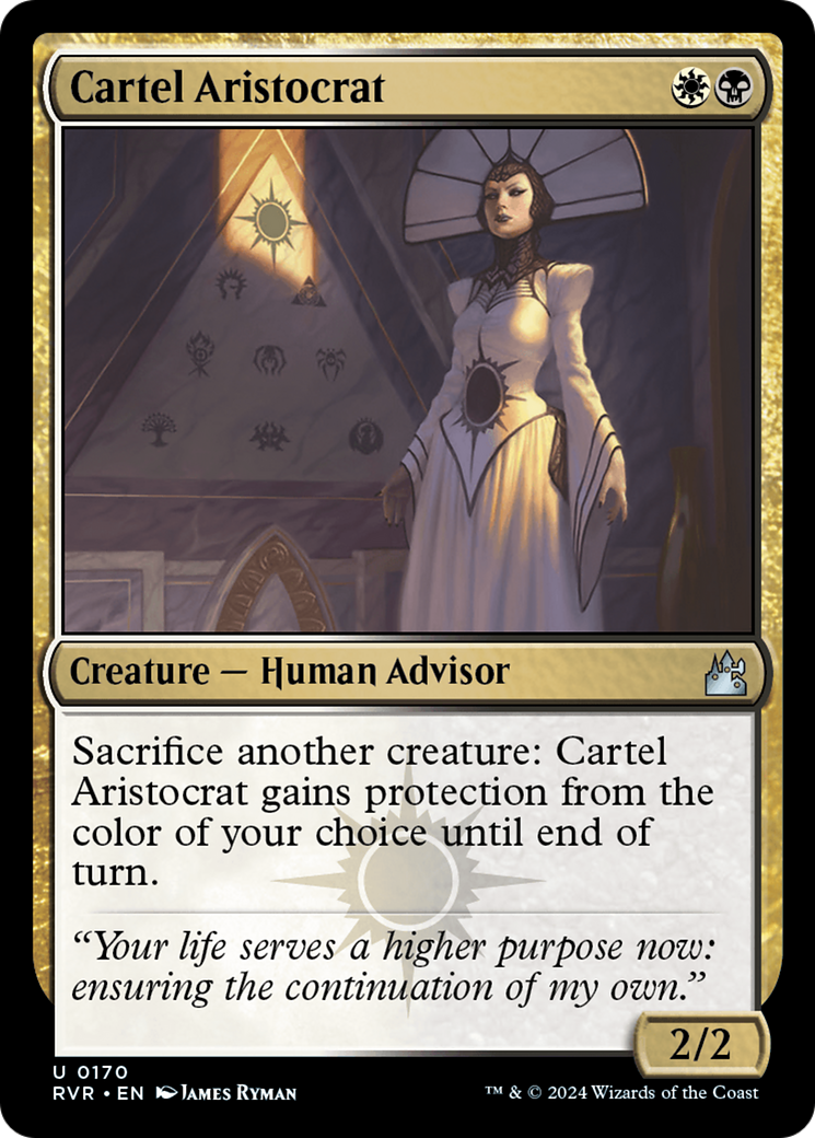 Cartel Aristocrat (RVR-170) - Ravnica Remastered Foil - Premium MTG Single from Wizards of the Coast - Just $0.25! Shop now at Game Crave Tournament Store